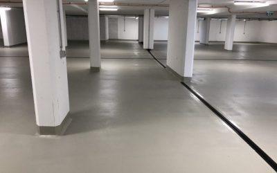 FloorBridge joint profiles were installed in a car park located in Salzburg